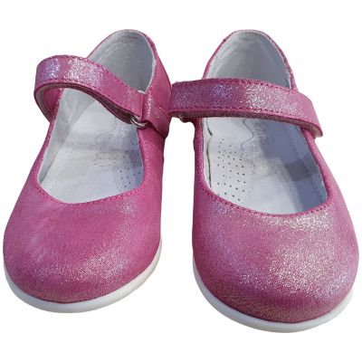 Pantofi Hokide, roz cu sclipici
