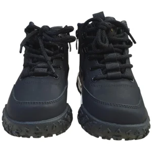 Ghete îmblănite waterproof negre pentru băieți